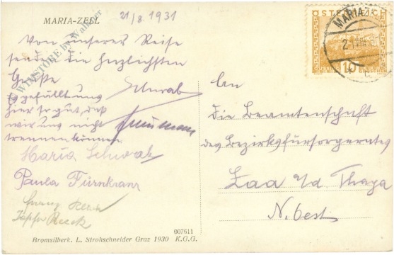 mariazell, ortsansicht