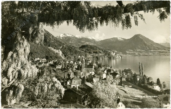 vitznau, ortsansicht vitznau, ortsansicht