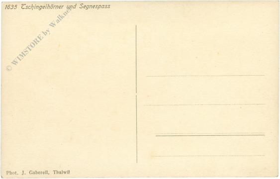 tschingelhörner und segnespass