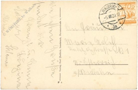 innsbruck, gegen norden