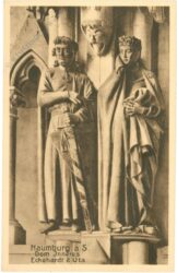 naumburg a.s., dom inneres, eckehardt und uta