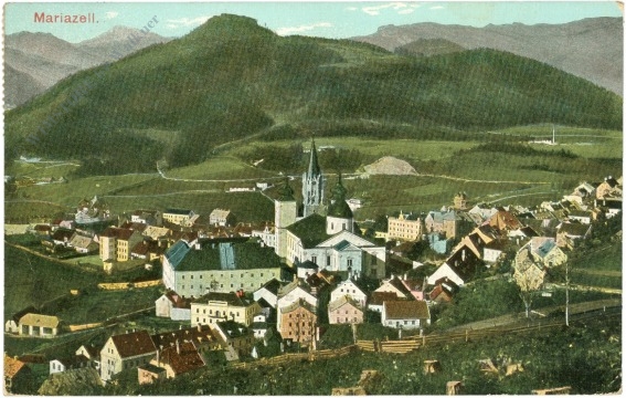 mariazell, ortsansicht