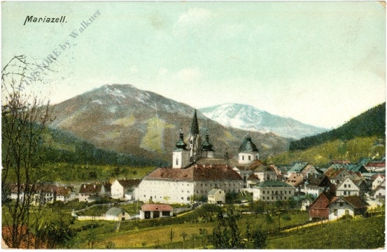 mariazell, ortsansicht