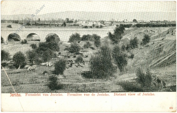 jericho, fernsicht von jericho