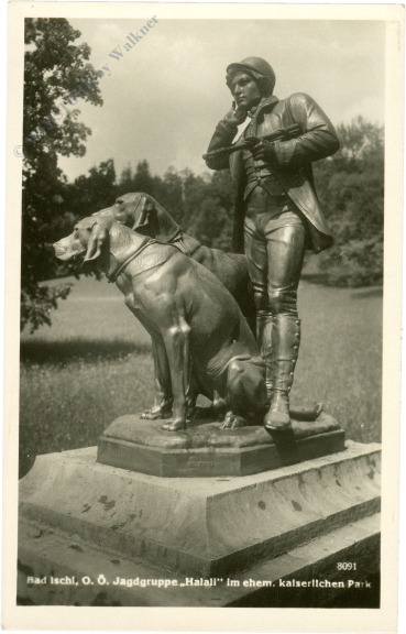 bad ischl, jagdgruppe halali im ehem. kaiserl. park