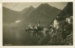 hallstatt, ortsansicht