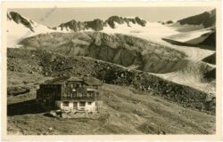 gurgl, vernagt hütte mit vernagt gletscher