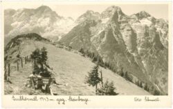 lofer, grubhörndl gegen steinberge