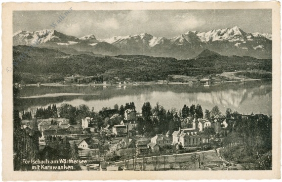 pörtschach am wörthersee, mit karawanken pörtschach am wörthersee, mit karawanken