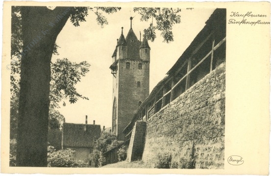 kaufbeuren, fünfknopfturm