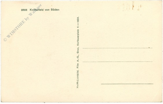 knittelfeld, von süden