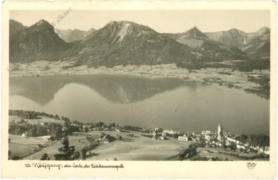 st. wolfgang, ortsansicht