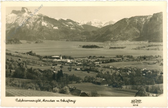 mondsee, mit schafberg