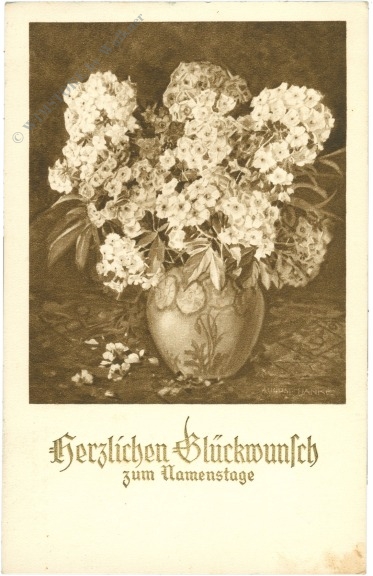 namenstag, blumenstrauß