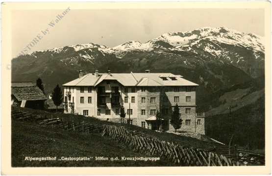 krimml, alpengasthof gerlosplatte g.d. kreuzjochgruppe