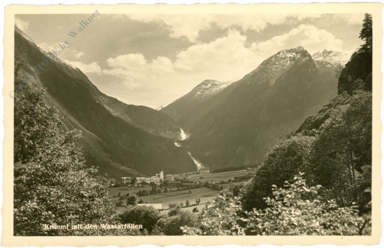 krimml, mit den wasserfällen