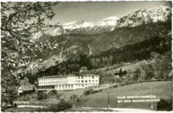 windischgarsten, haus windischgarsten mit dem sengsengebirge