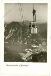 ebensee, seilbahn am feuerkogel