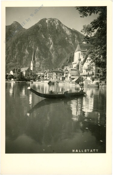 hallstatt, ortsansicht
