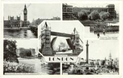 london, multiansicht