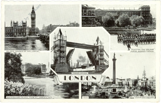 london, multiansicht