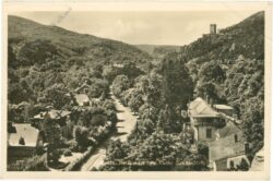 baden, heilanstalt mit ruine rauhenstein