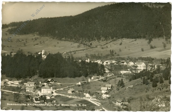 waidmannsfeld, ortsansicht waidmannsfeld, ortsansicht