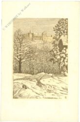 landschaft mit burg