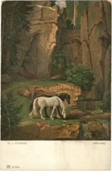 schwind, m. v.: einsiedler, rosse tränkend