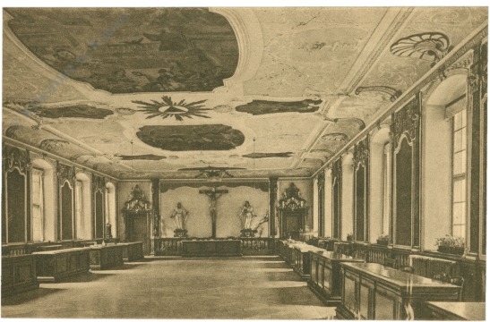 ottobeuren, kloster, refektorium