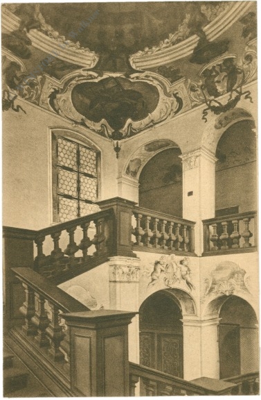 ottobeuren, kloster, stiegenhaus