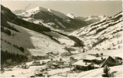 saalbach hinterglemm, ortsansicht