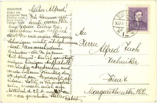 budapest, königl. burg