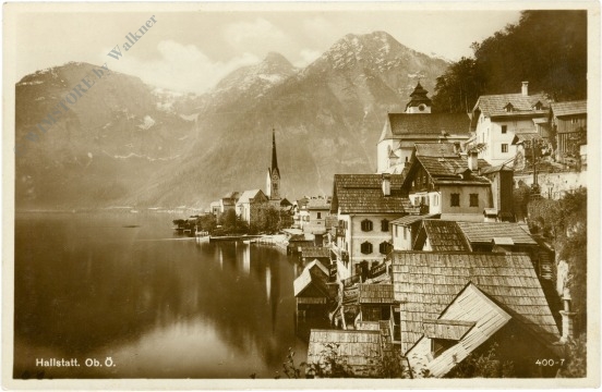 hallstatt, ortsansicht