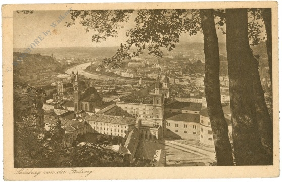 salzburg, von der festung salzburg, von der festung