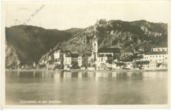 dürnstein, in der wachau, ortsansicht