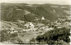 kirchberg am wechsel, ortsansicht