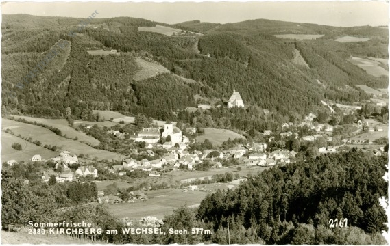 kirchberg am wechsel, ortsansicht