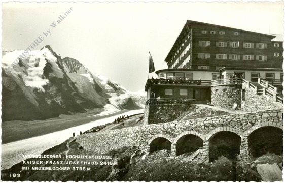 großglockner, kaiser franz josefhaus mit großglockner
