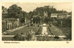 salzburg, schloss mirabell, mirabellgarten