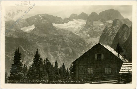 gosau, zwieselalm gegen dachstein