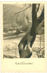 weihnachten, ortsansicht