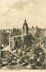 birmingham, st. philip's cathedral