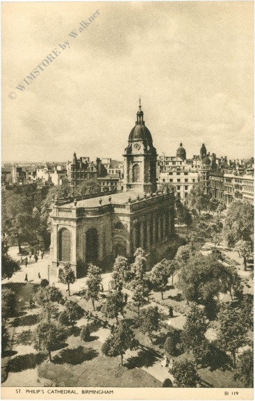 birmingham, st. philip's cathedral