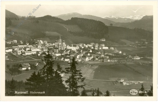 mariazell, ortsansicht
