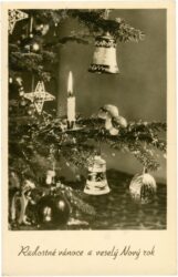 weihnachten, baumschmuck mit kerze