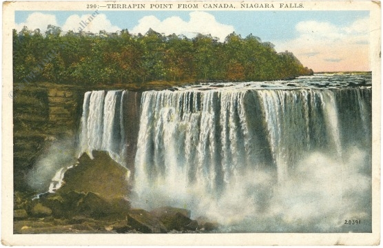 niagara falls, terrapin point from canada