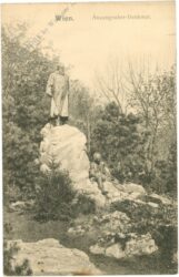 wien 1, anzengruber denkmal (schmerlingplatz)