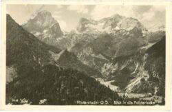 hinterstoder, blick in die polsterlucke