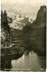 gosau, vorderer gosausee mit dachstein